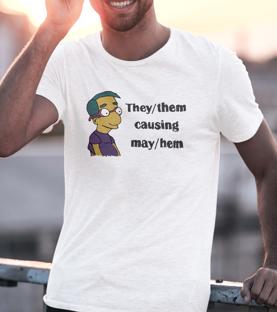 They Them Causing May Hem Cartoons T-Shirt