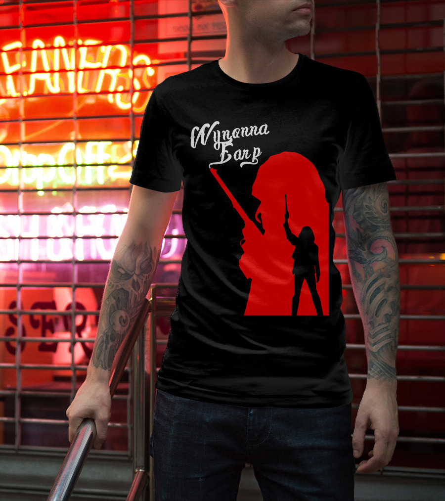 Wynonna Earp Silhouette With Gun T-Shirt