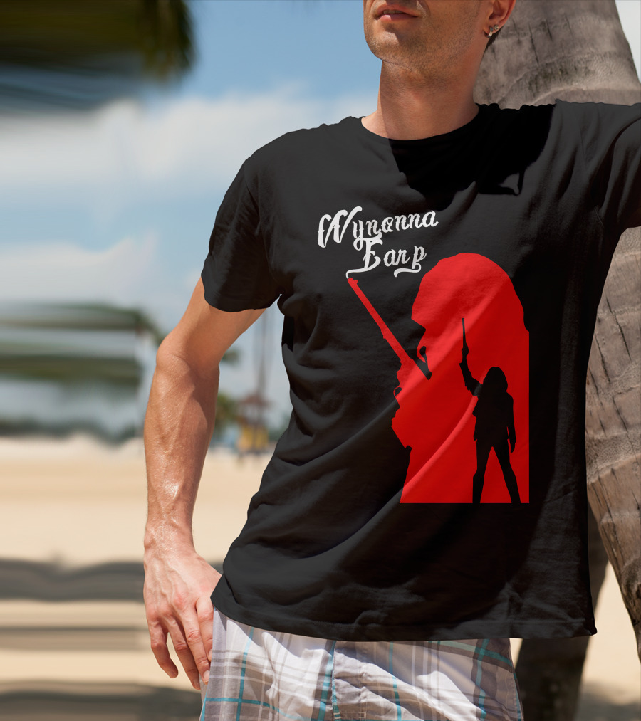 Wynonna Earp Silhouette With Gun T-Shirt