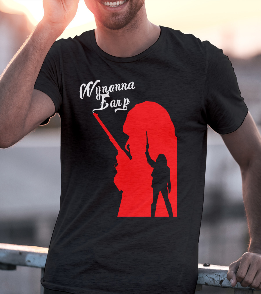 Wynonna Earp Silhouette With Gun T-Shirt