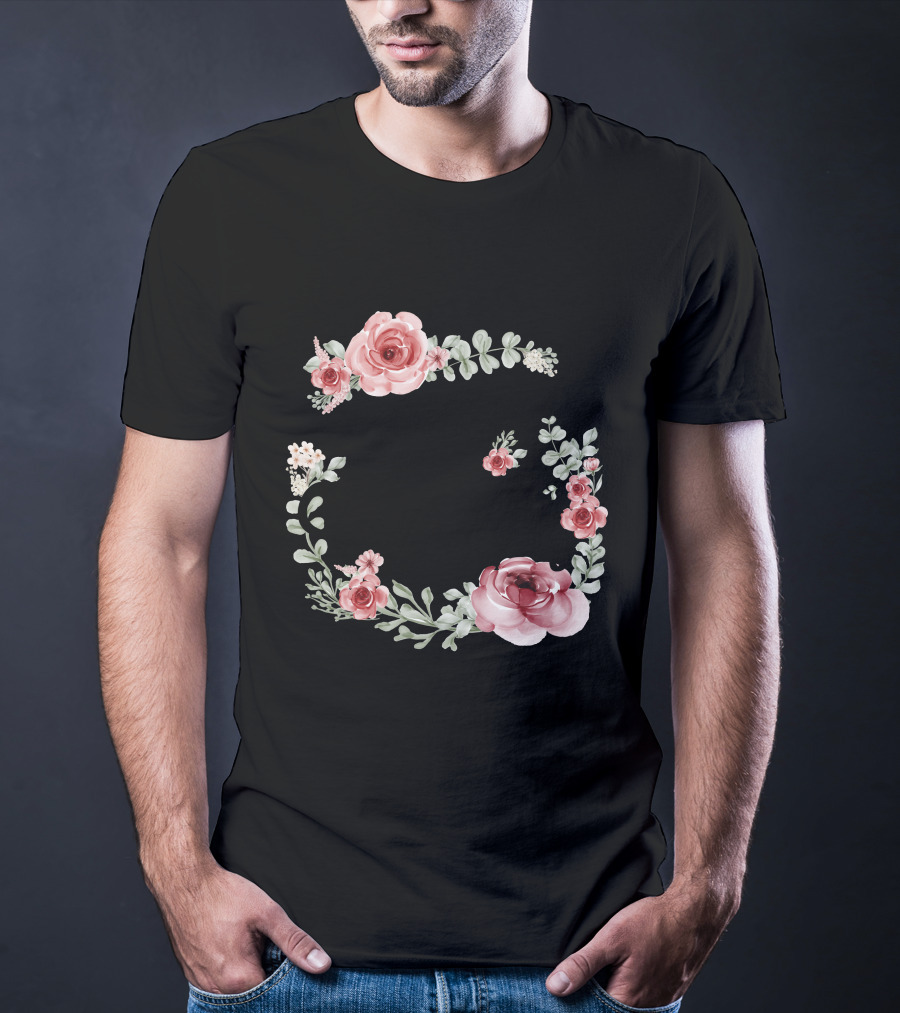 In Everything Give Thanks Floral T-Shirt