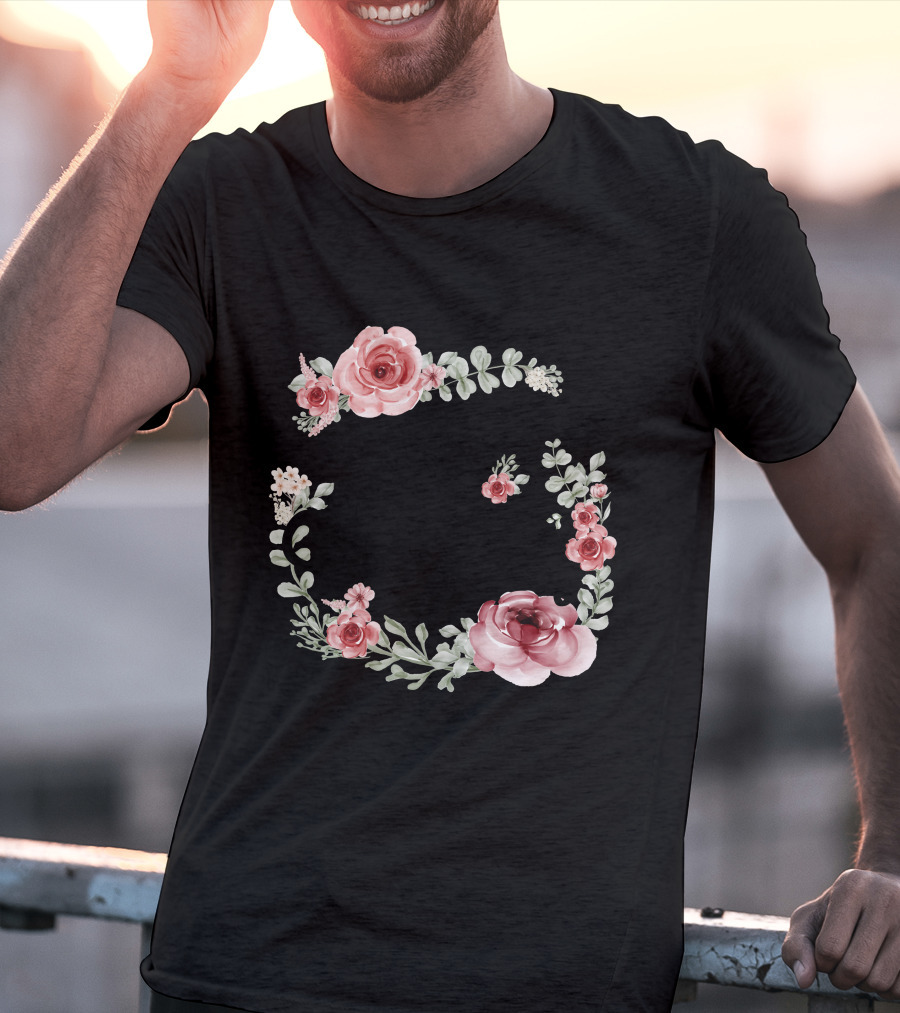 In Everything Give Thanks Floral T-Shirt
