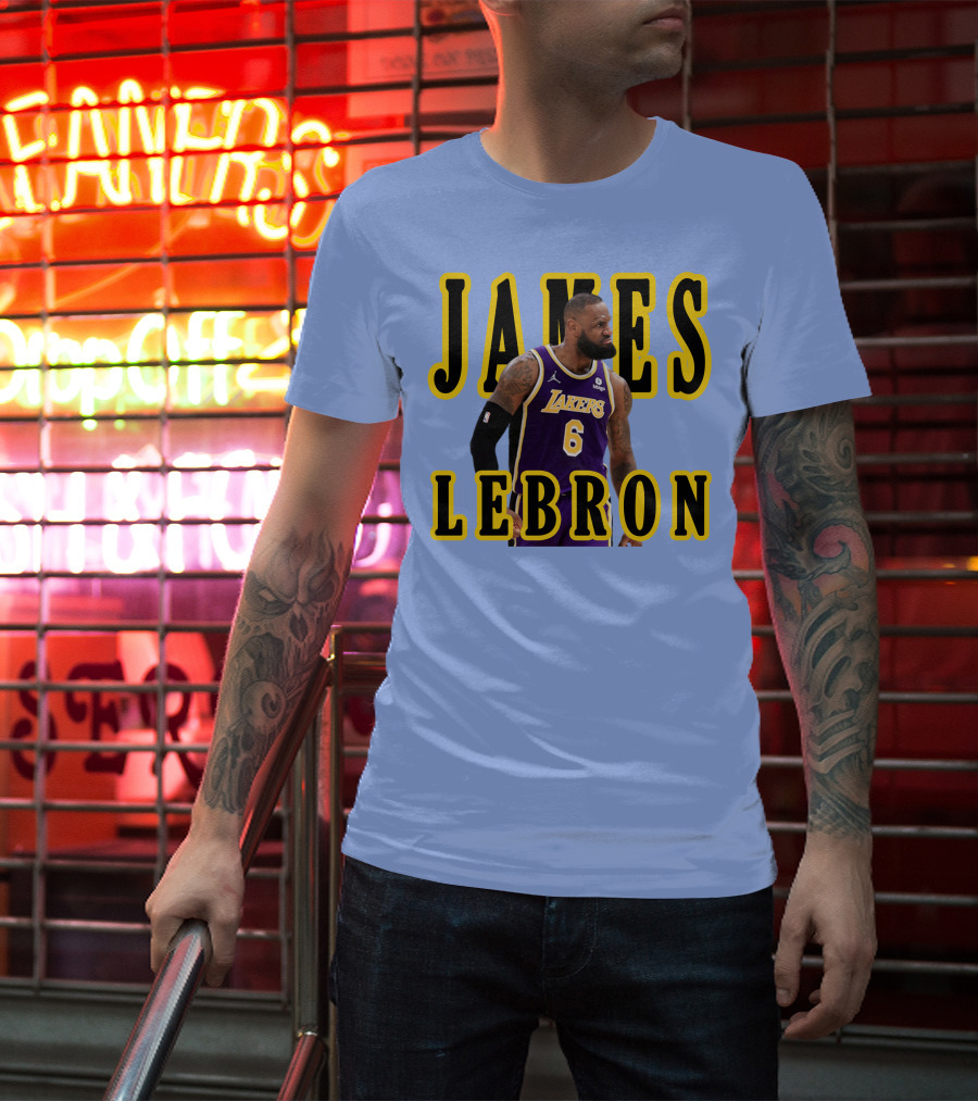 LeBron James Lakers Breakthrough Victory Performance T-Shirt