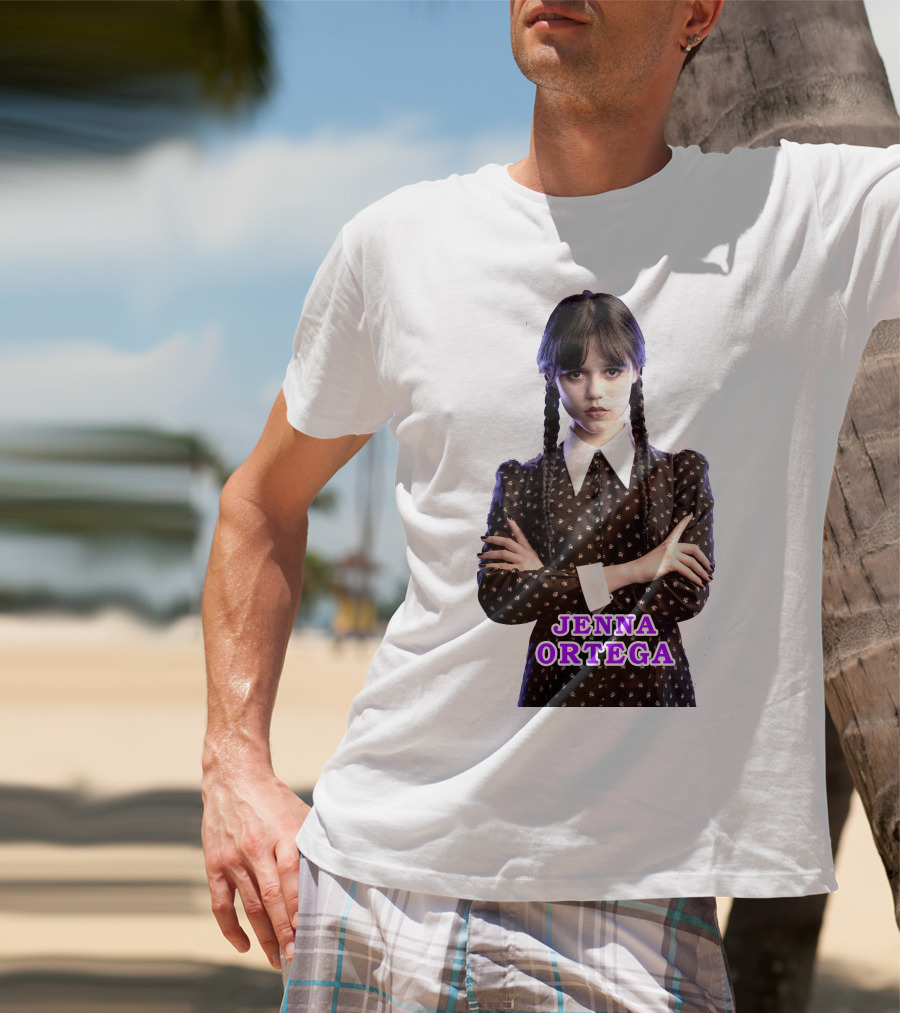 Jenna Ortega Iconic Braided T-Shirt