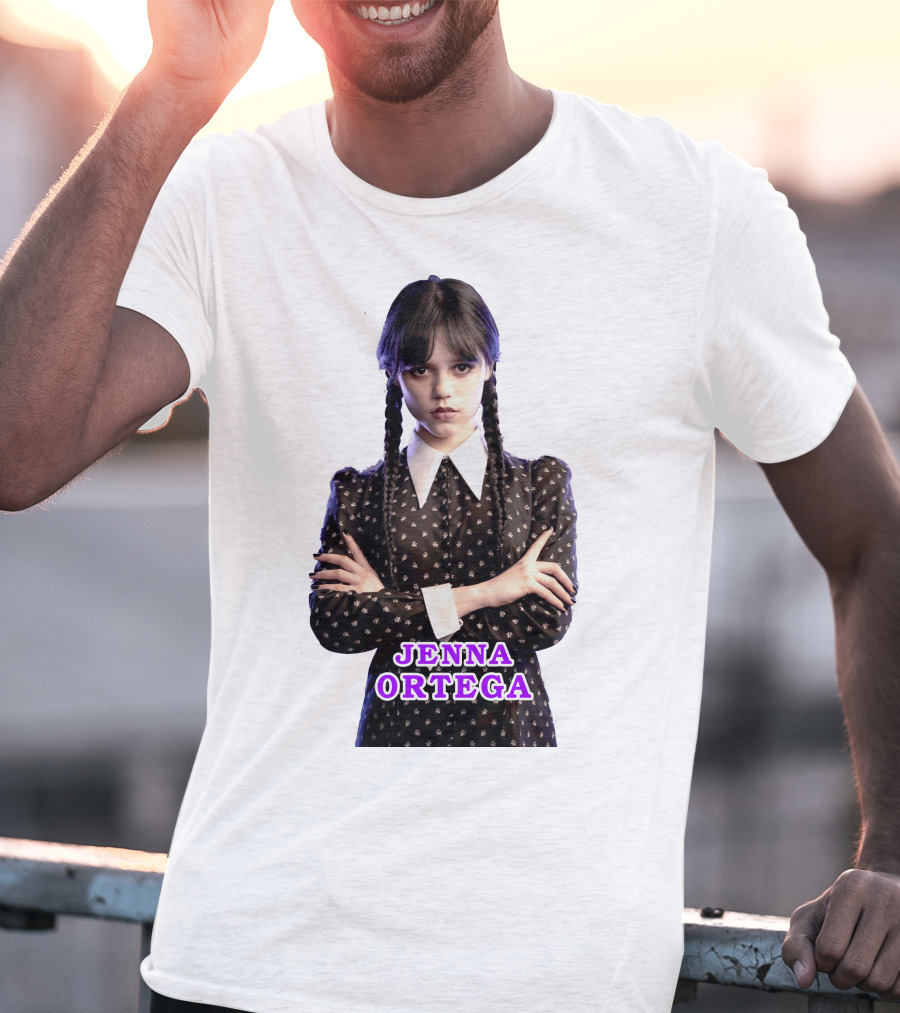 Jenna Ortega Iconic Braided T-Shirt