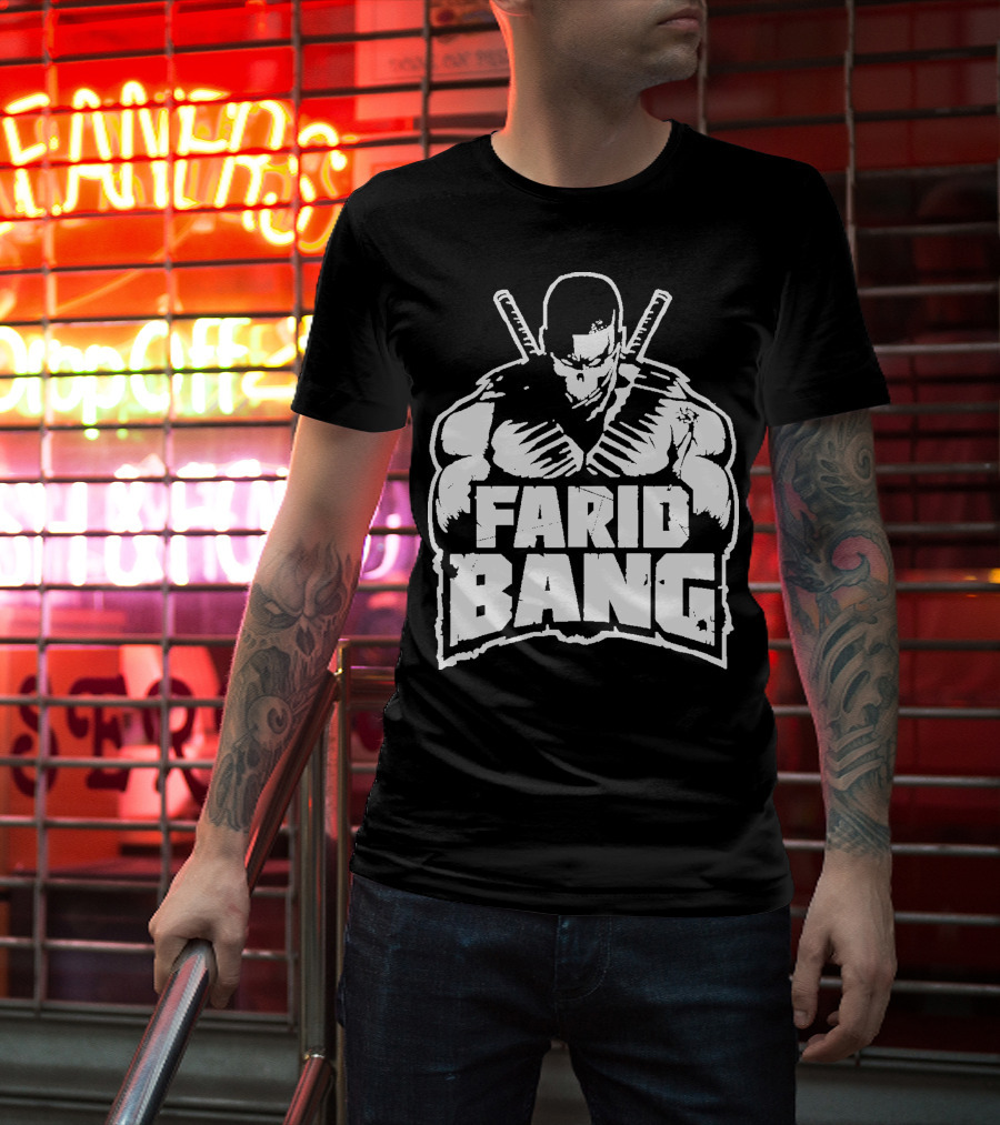 Farid Bang Germany Rapper Illustrated T-Shirt