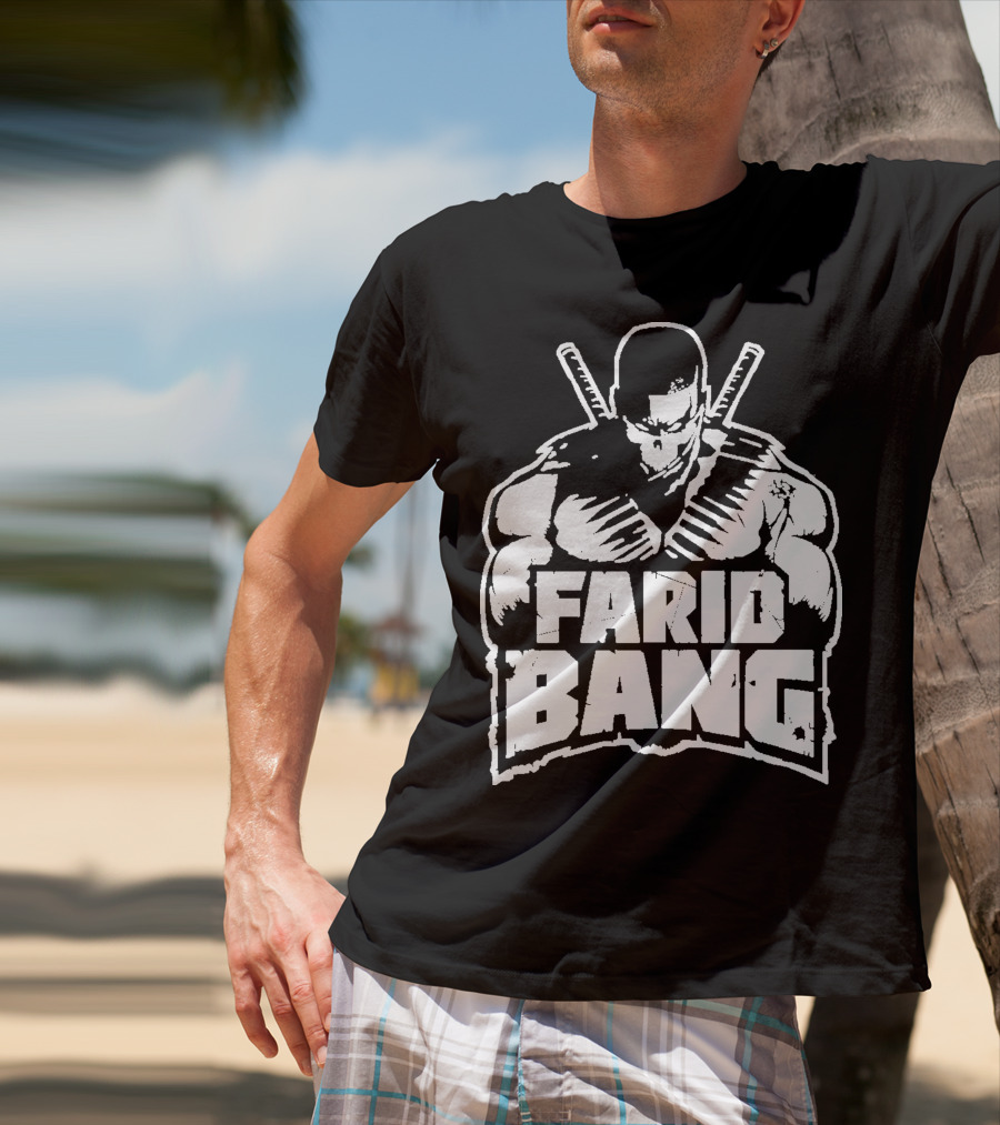 Farid Bang Germany Rapper Illustrated T-Shirt
