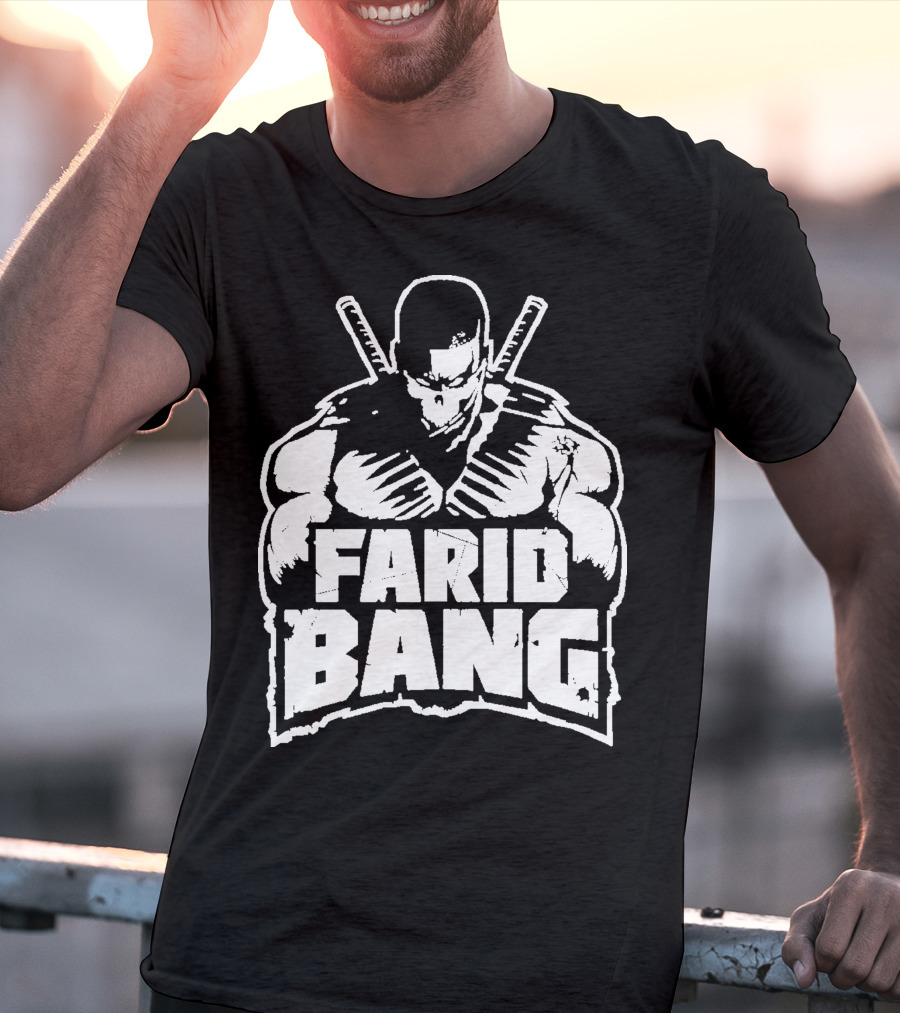 Farid Bang Germany Rapper Illustrated T-Shirt