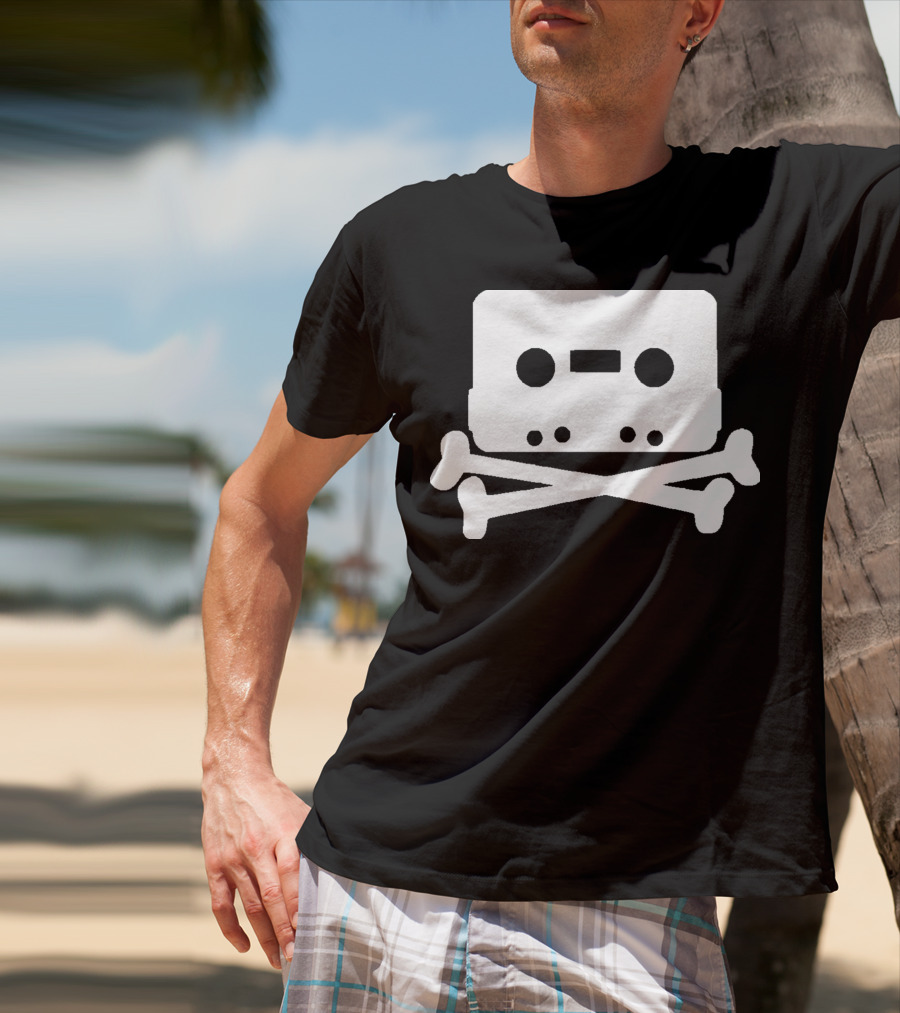 Fettes Brot Germany Rapper Cassette Tape Crossbones T-Shirt