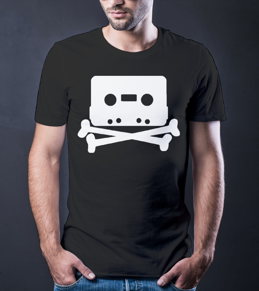 Fettes Brot Germany Rapper Cassette Tape Crossbones T-Shirt