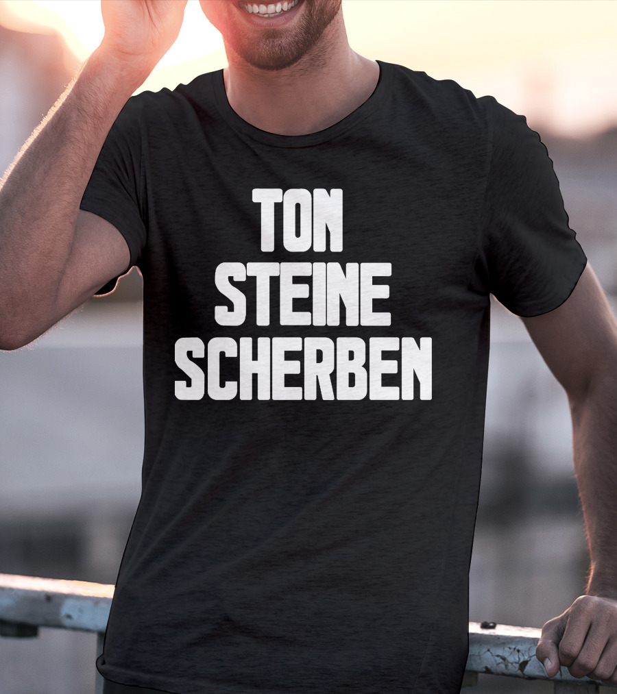 Ton Steine Scherben Germany Rock Band Iconic T-Shirt