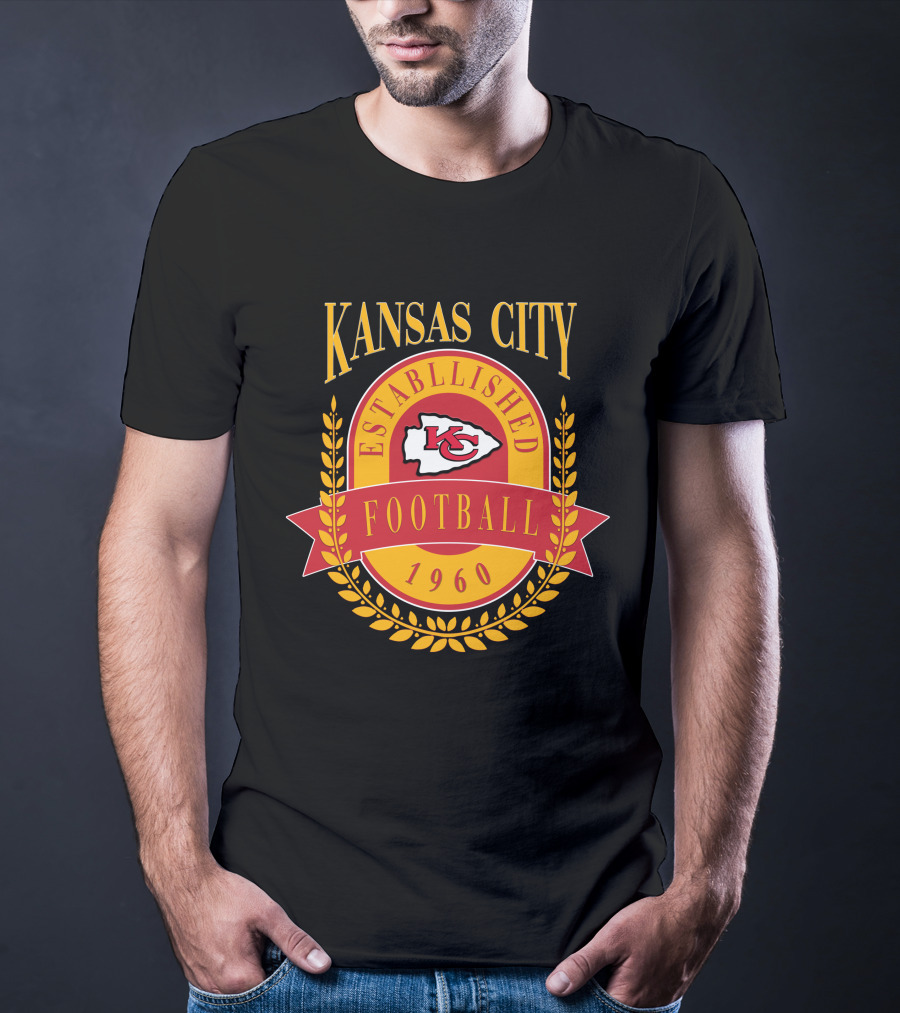 Kansas City Chiefs Established Football 1960 T-Shirt