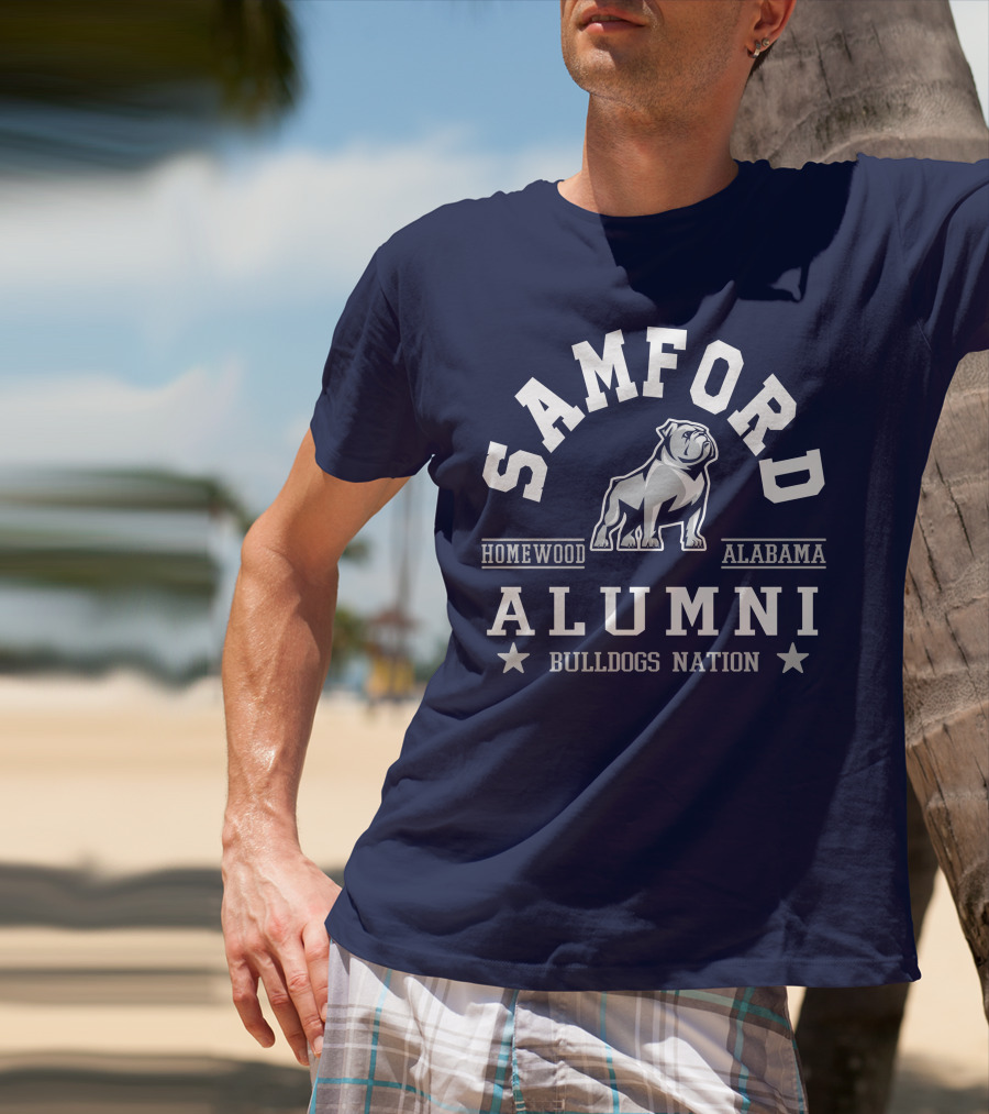 Samford Alumni Homewood Alabama Bulldogs Nation T-Shirt