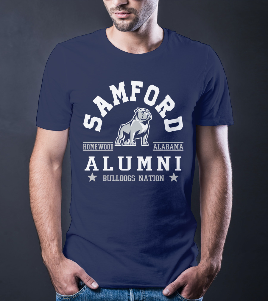 Samford Alumni Homewood Alabama Bulldogs Nation T-Shirt