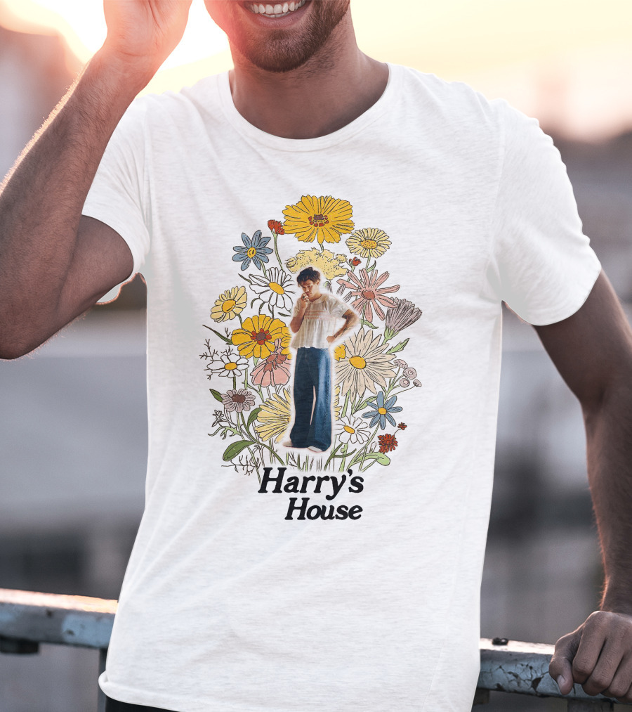 Harry's House Floral Setting With Standing Figure T-Shirt