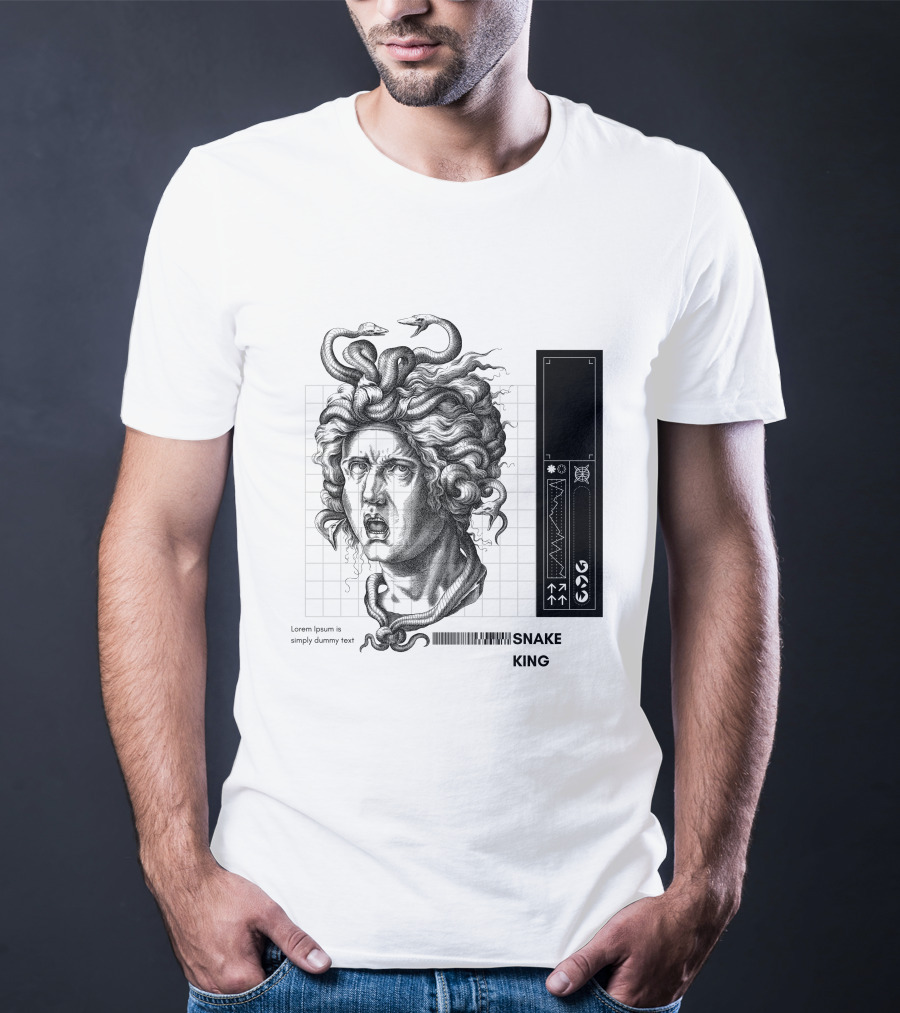 Medusa Snake King T-Shirt
