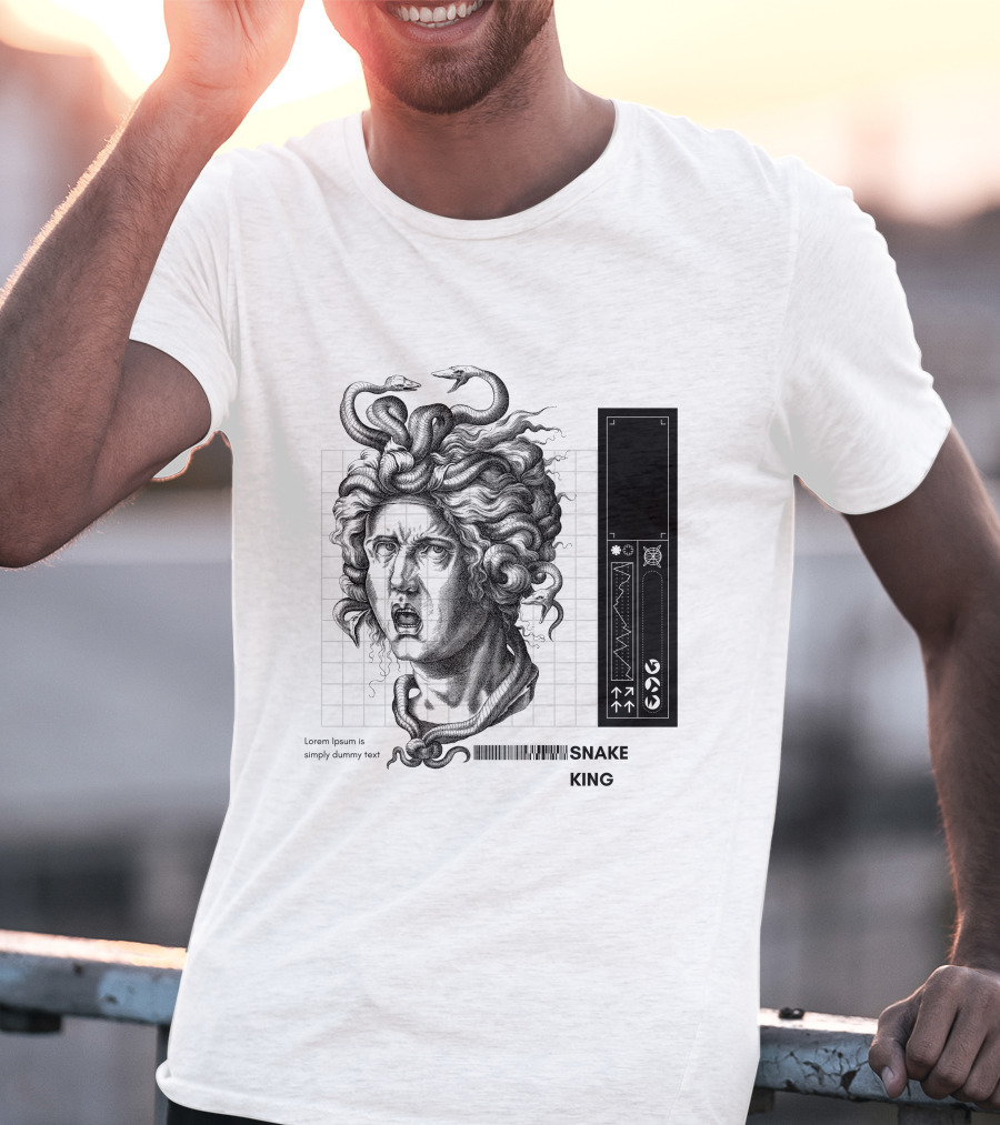 Medusa Snake King T-Shirt