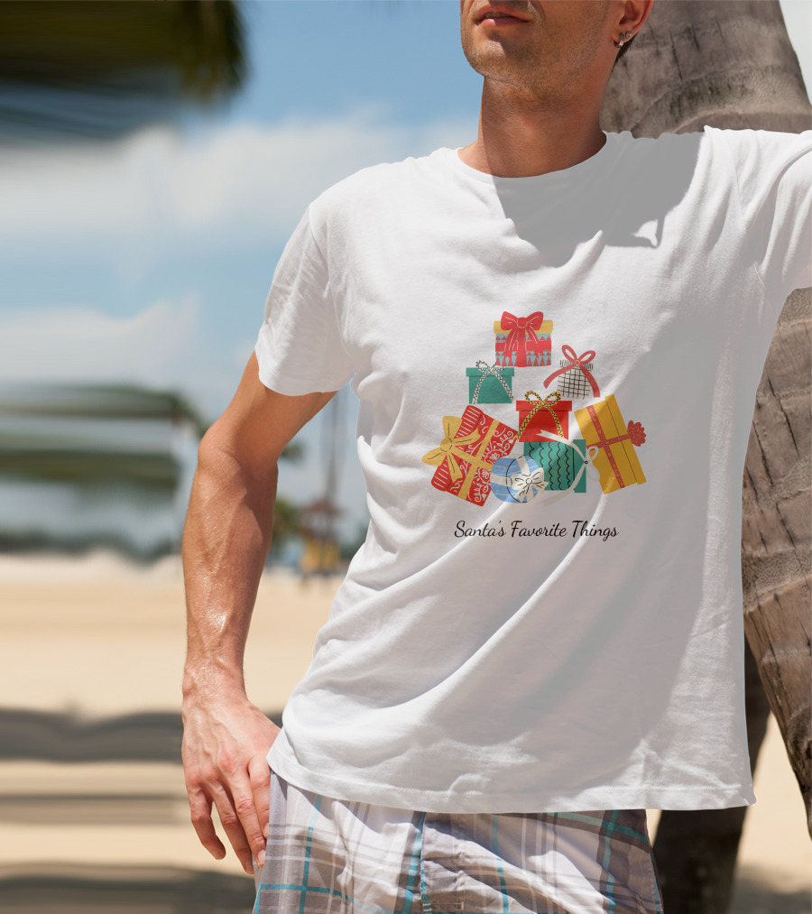Santa's Favorite Things Presents T-Shirt