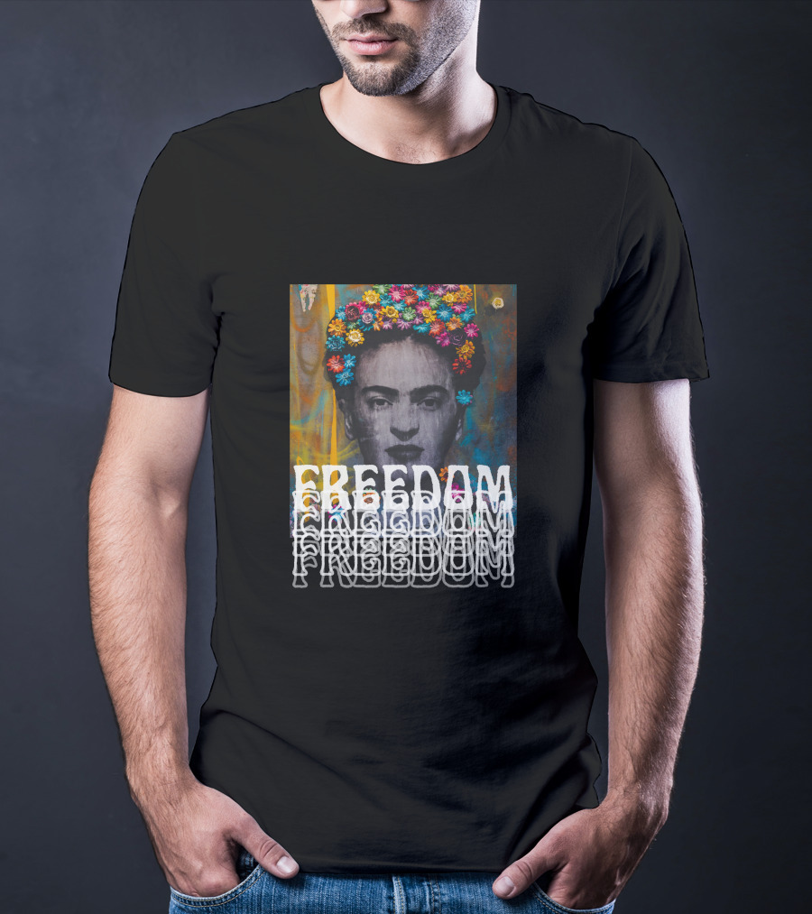 FREEDOM Vibrant Floral T-Shirt