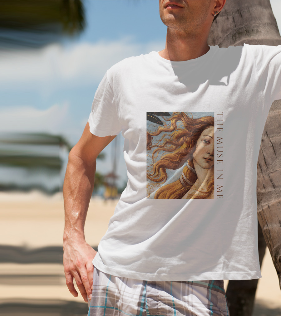 The Muse In Me Botticelli Venus T-Shirt