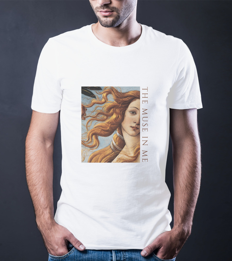 The Muse In Me Botticelli Venus T-Shirt