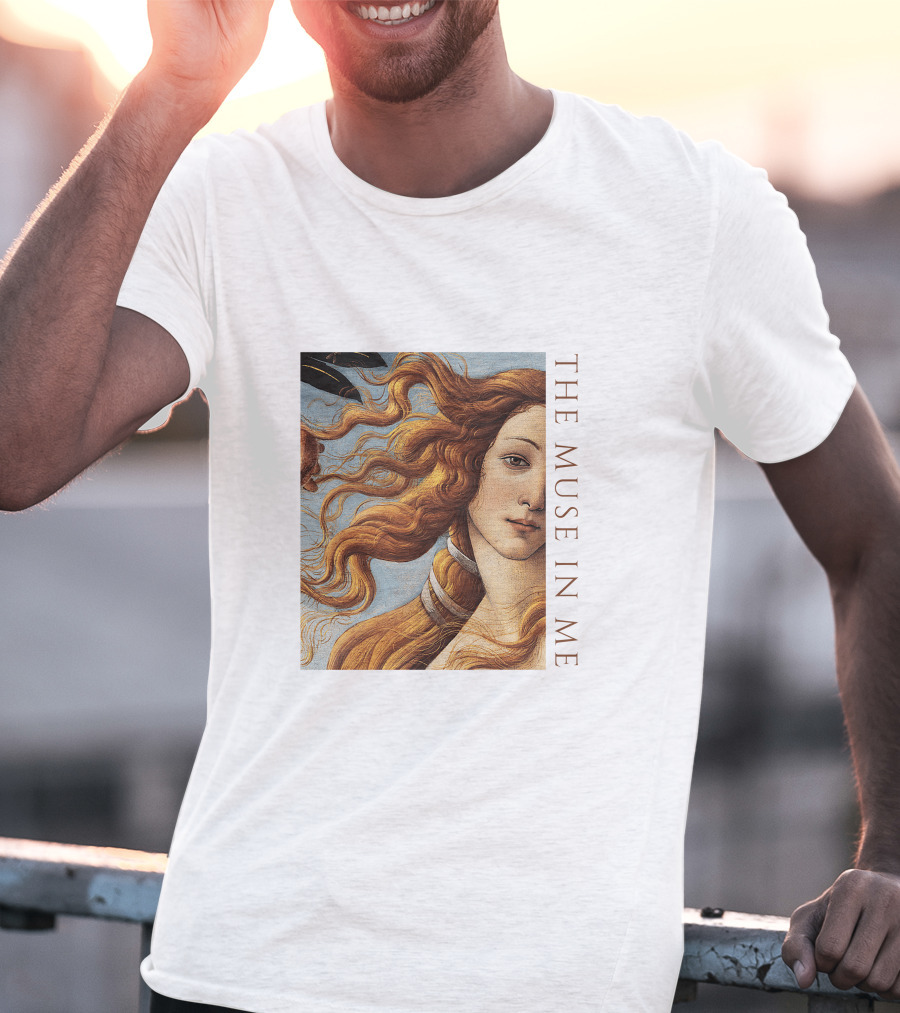The Muse In Me Botticelli Venus T-Shirt