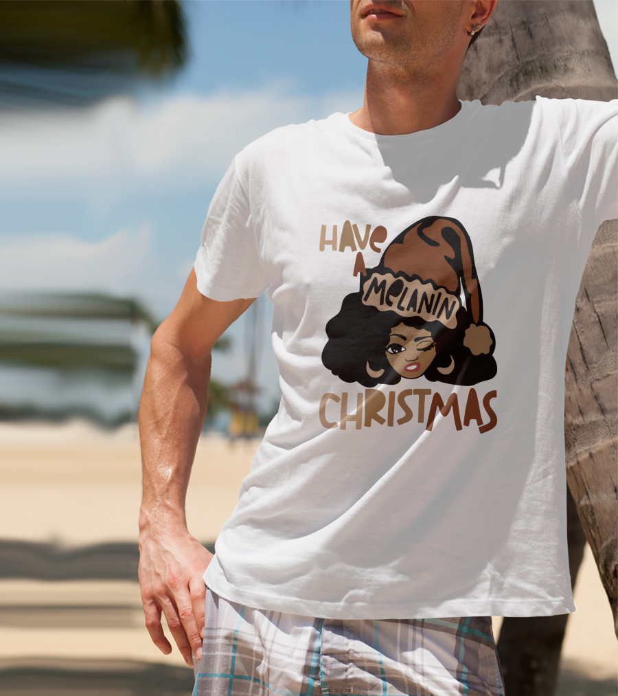 Have A Melanin Christmas Kryssylareina Certified Thief T-Shirt