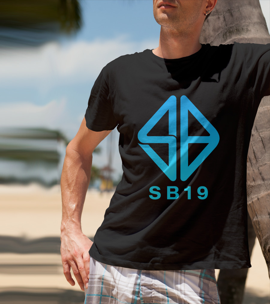 SB SB19 Logo Blue Diamond T-Shirt