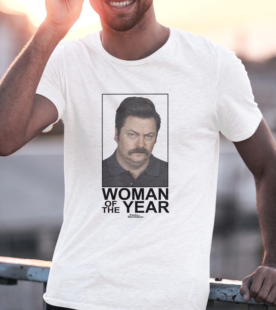 Ron Swanson Woman Of The Year Parks And Recreation T-Shirt