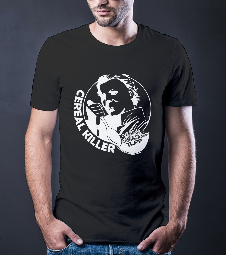 Cereal Killer Breakfast Humor Vintage T-Shirt