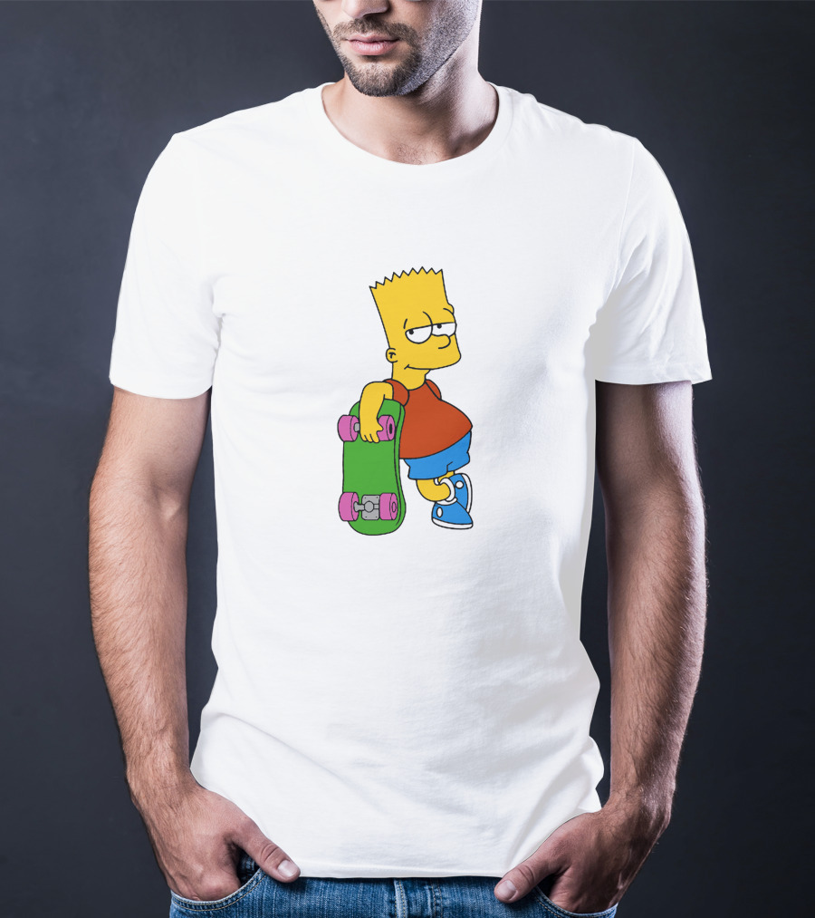 Bart Simpson Skateboard T-Shirt