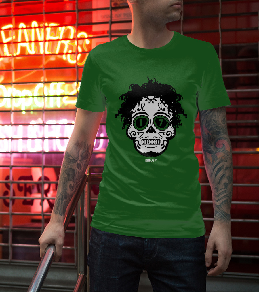 Garrett Wilson Sugar Skull 17 T-Shirt