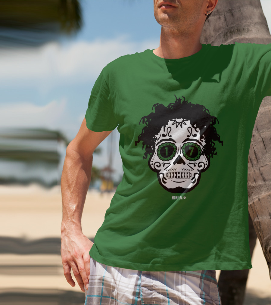Garrett Wilson Sugar Skull 17 T-Shirt
