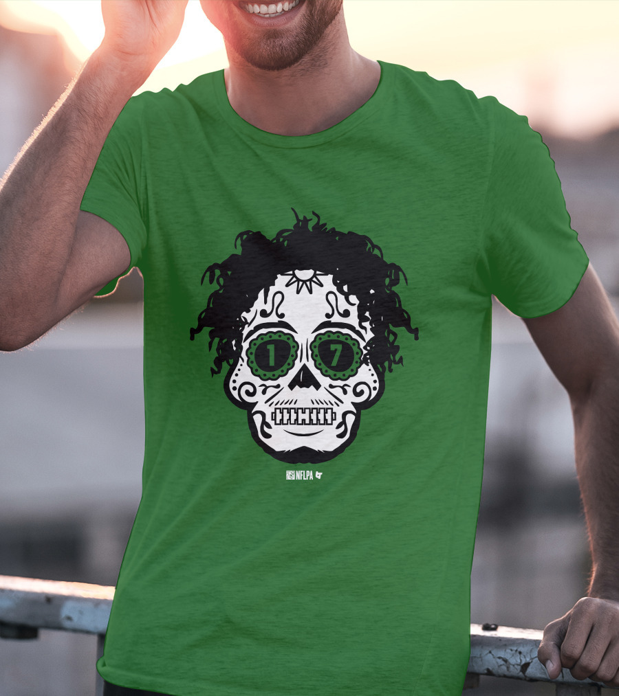 Garrett Wilson Sugar Skull 17 T-Shirt