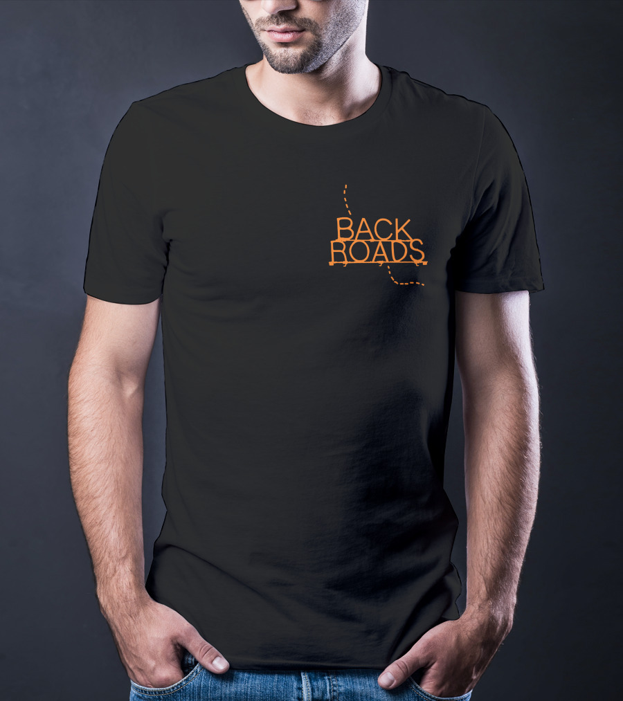 Heather Ewart Back Roads Dotted Path T-Shirt