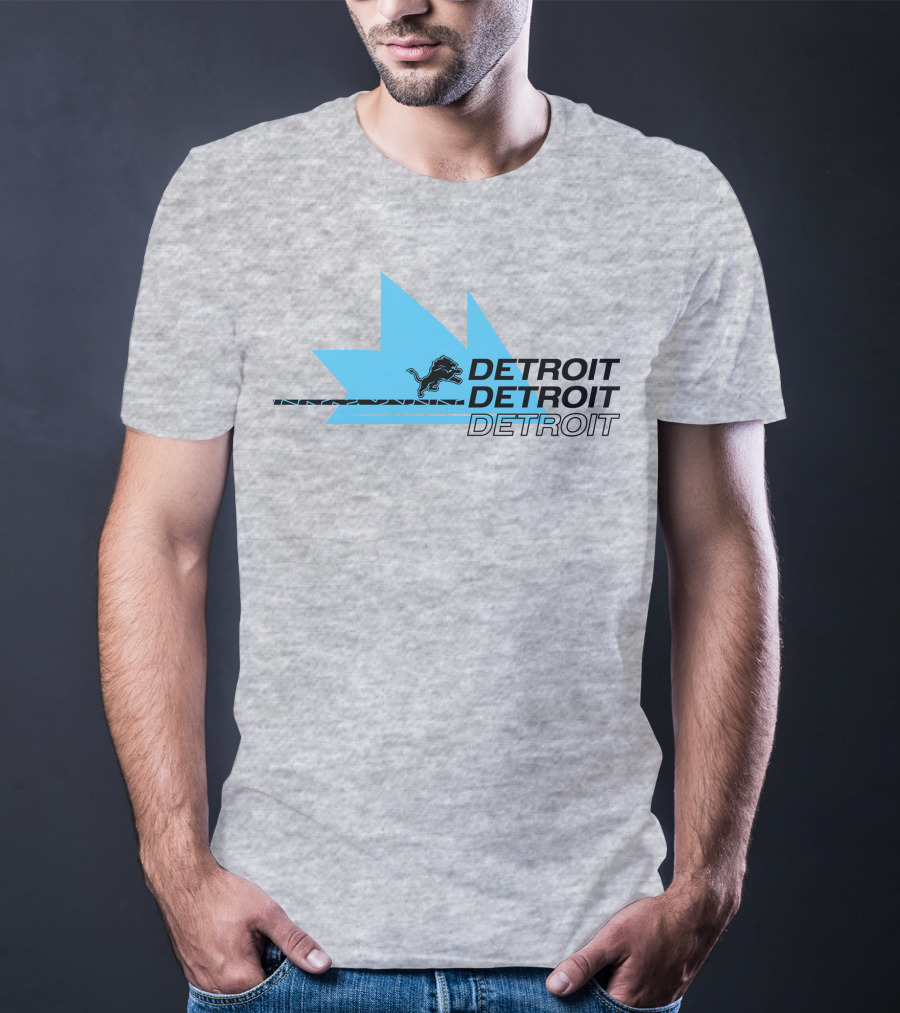 Ninja Detroit Lions Detroit Detroit T-Shirt