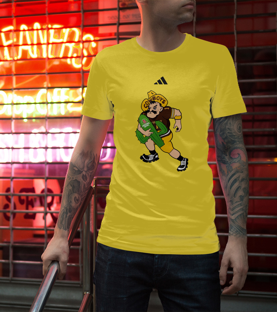 Cowboys Pistol Pete Arizona Bowl Cactus T-Shirt