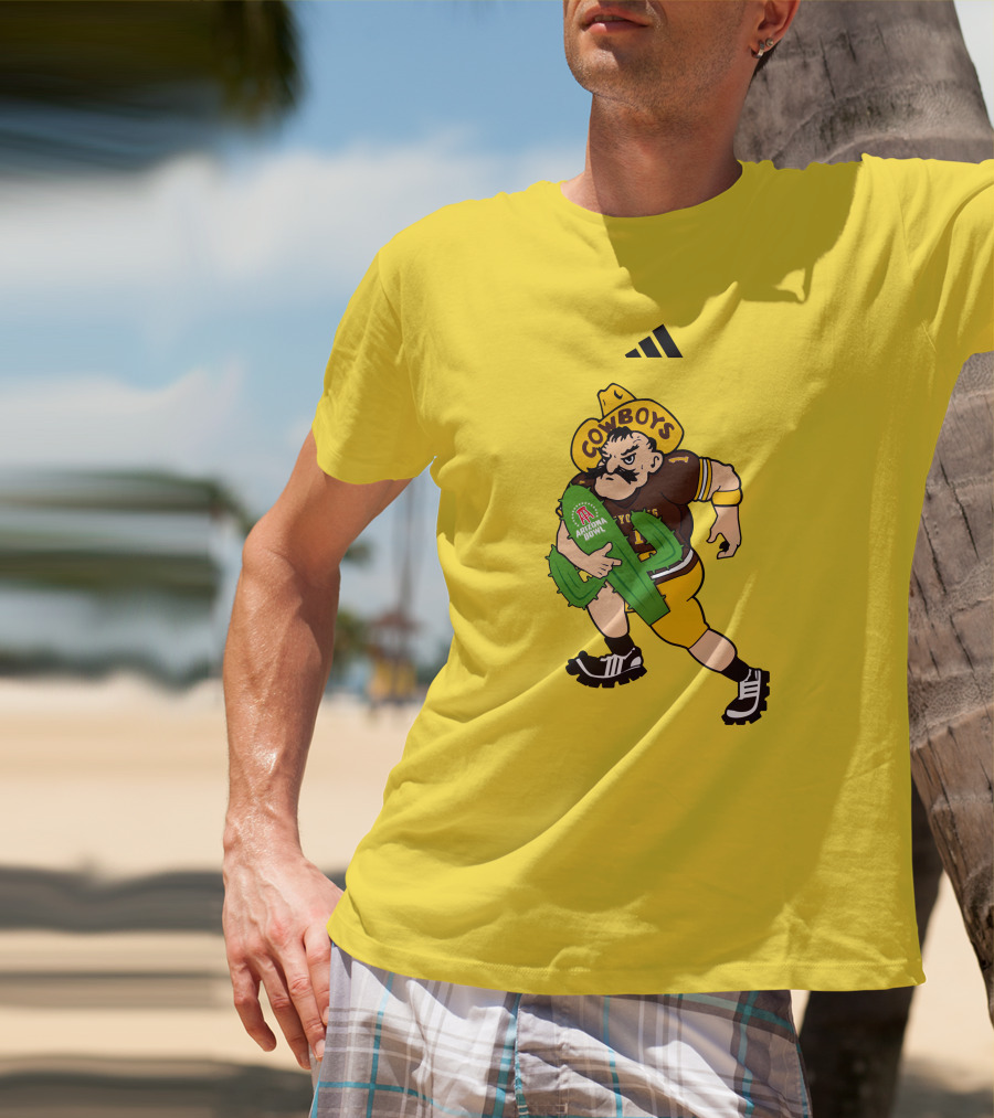 Cowboys Pistol Pete Arizona Bowl Cactus T-Shirt
