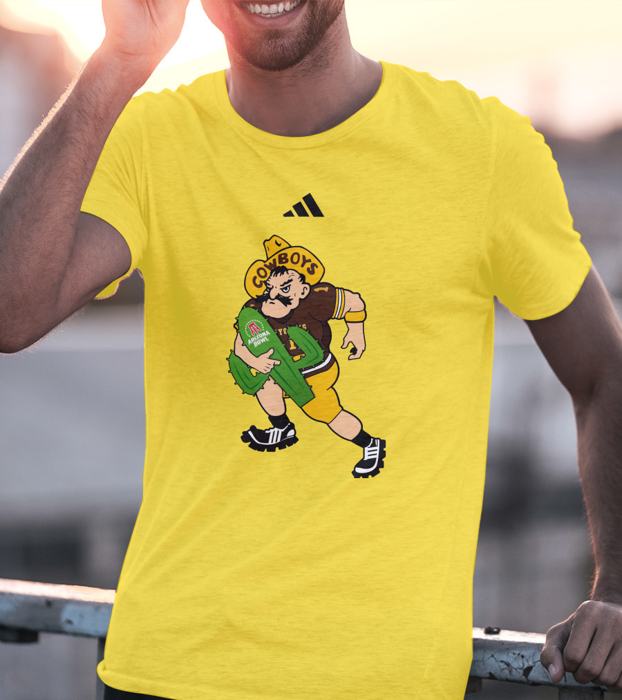 Cowboys Pistol Pete Arizona Bowl Cactus T-Shirt