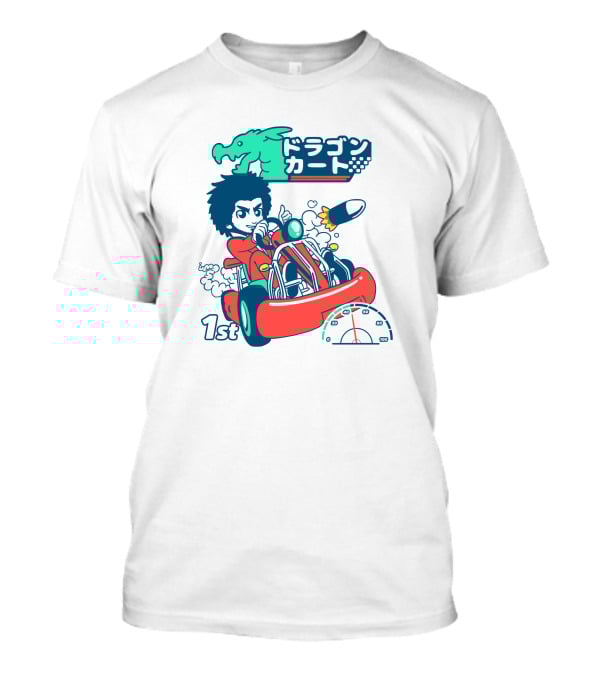 1st Place Racing With Rocket Power And Speedometer T-Shirt