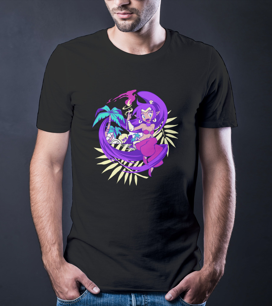Shantae Tropical Trickster Palm Magic Fusion T-Shirt