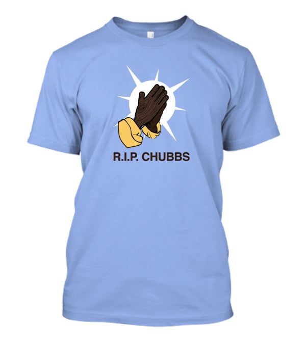R.I.P. Chubbs Praying Hands T-Shirt