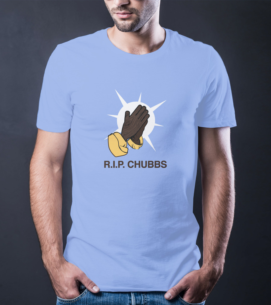 R.I.P. Chubbs Praying Hands T-Shirt