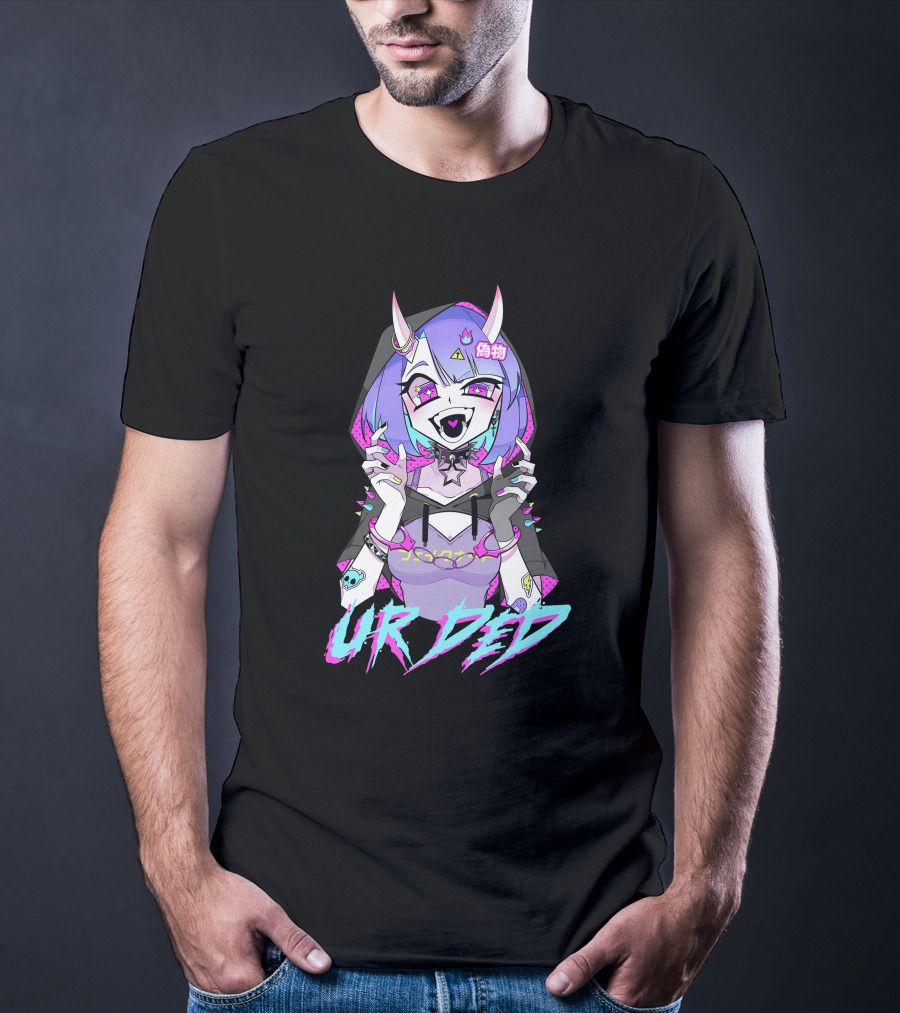UR DED Kawaii Demon Anime Aesthetic T-Shirt