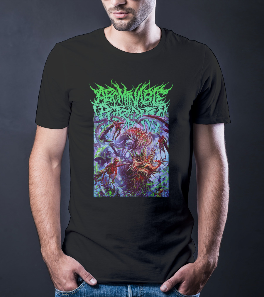 Grotesque Cybernetic Optimization Morbidly Unique Bio-Mechanical Horror Creature T-Shirt