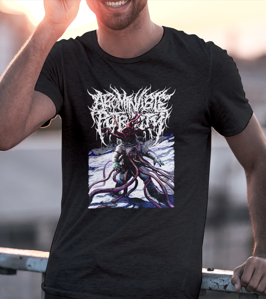 Deep Space Penetration Tentacle Cosmic Scene T-Shirt