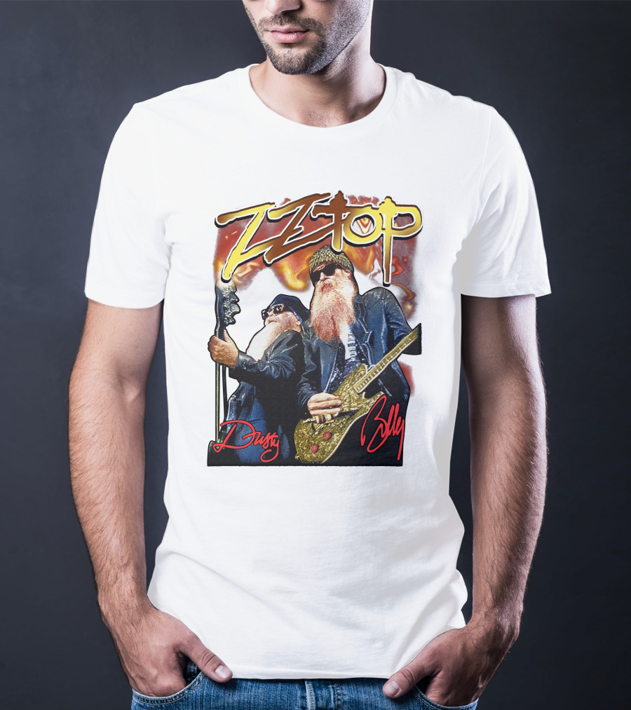 ZZ Top Live Since 1969 Vintage Dusty Billy T-Shirt