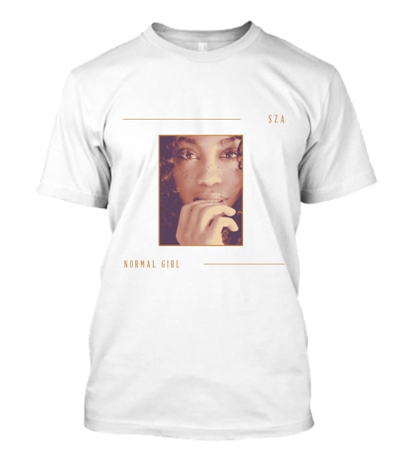 SZA Normal Girl American Vintage T-Shirt