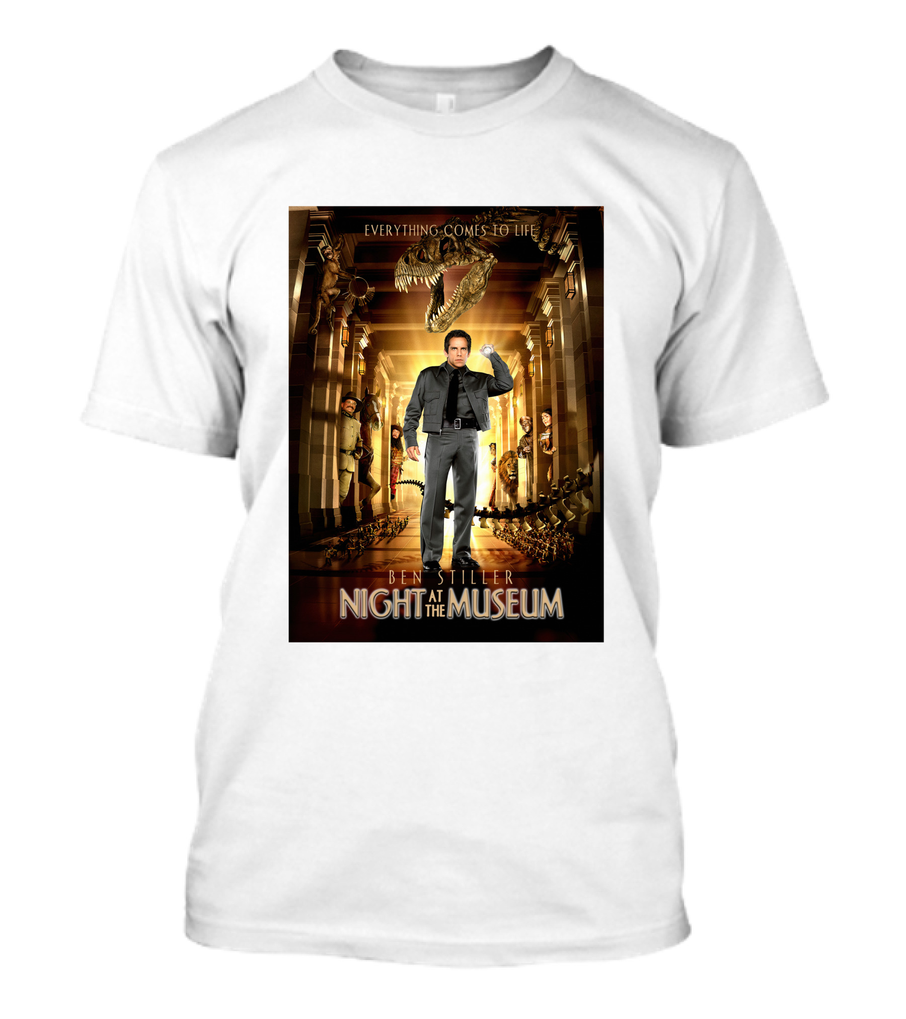 Night At The Museum Everything Comes To Life Ben Stiller T-Shirt