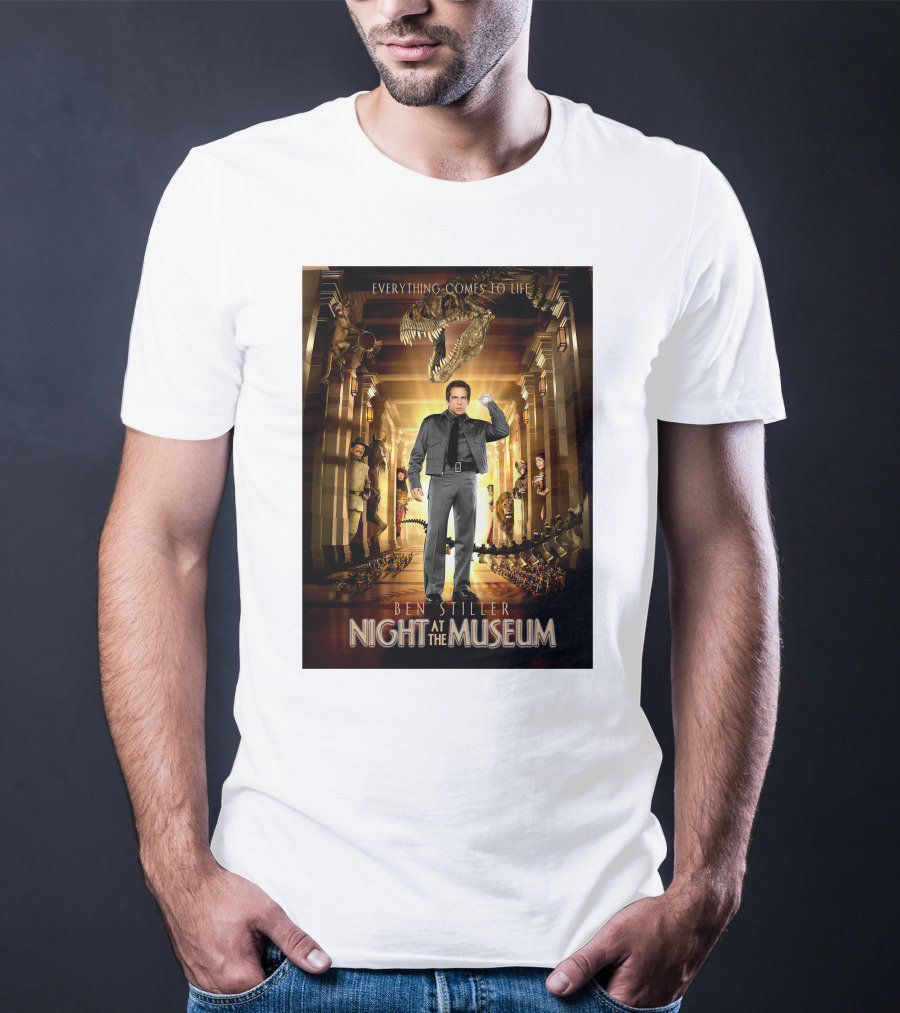Night At The Museum Everything Comes To Life Ben Stiller T-Shirt